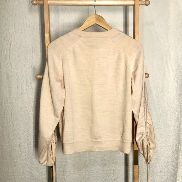 Excellent Condition Ecru All Saints Ero Jumper Sweater 100% Merino Wool, Size M - Picture 5 of 5